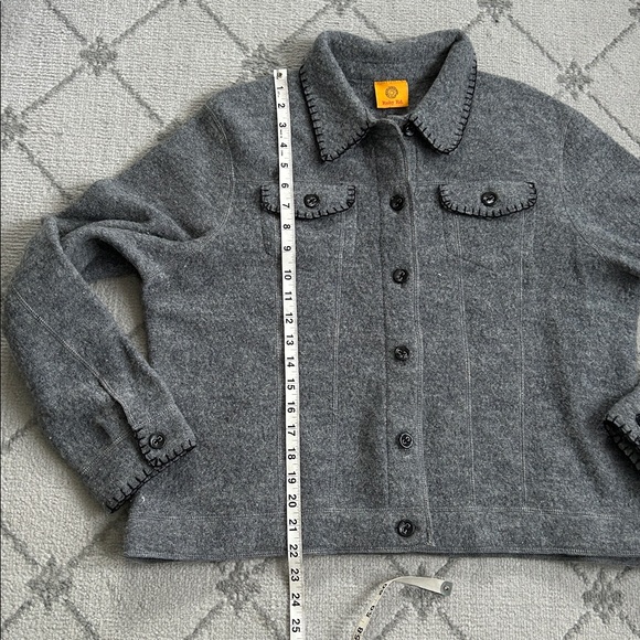 Ruby Rd. Gray Wool Jacket - Picture 5 of 7